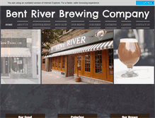 Tablet Screenshot of bentriverbrewing.com